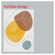 Load image into Gallery viewer, Abstract Watercolor Pattern Print Window Roman Shade