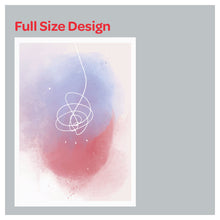 Load image into Gallery viewer, Watercolor Blend Window Roman Shade