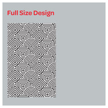 Load image into Gallery viewer, Black And White Abstract Pattern Print Window Roman Shade