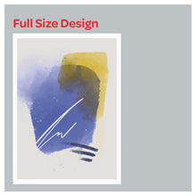 Load image into Gallery viewer, Abstract Watercolor Pattern Print Window Roman Shade