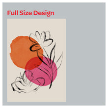 Load image into Gallery viewer, Hand Painted Watercolor Minimal Pattern Print Window Roman Shade