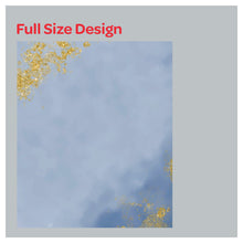 Load image into Gallery viewer, Blue Watercolor Paint  Window Roman Shade