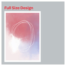 Load image into Gallery viewer, Abstract Watercolor Pattern Print Window Roman Shade