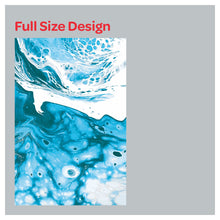 Load image into Gallery viewer, Watercolor Abstract Marble Pattern Print Window Roman Shade