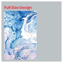 Load image into Gallery viewer, Watercolor Abstract Marble Pattern Print Window Roman Shade