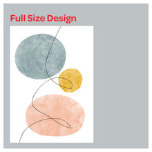 Load image into Gallery viewer, Abstract Watercolor Pattern Print Window Roman Shade