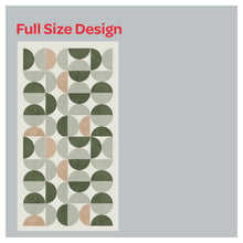 Load image into Gallery viewer, Geometric Polygon Abstract Shapes Window Roman Shade