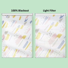Load image into Gallery viewer, Contemporary Brush Stroke Pastel Window Roller Shade