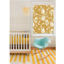 Load image into Gallery viewer, Nursery Room Fox Print Roller Shade