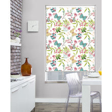 Load image into Gallery viewer, Butterfly in Garden Botanical Spring Window Roller Shade