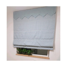 Load image into Gallery viewer, Plaid Classic Gingham Cottage Window Roman Shade