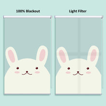 Load image into Gallery viewer, Bunny Rabbit Nursery Kid Room Window Roller Shade