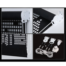Load image into Gallery viewer, Paris Eiffel Tower Blackout Die Cut Cutout Sparkle Window Roller Blinds Shades Curtains