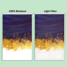 Load image into Gallery viewer, Abstract Rice Farm Print Roller Shade