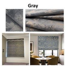 Load image into Gallery viewer, Velvet Linen Shinning Sheen Window Roman Shade