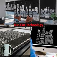 Load image into Gallery viewer, Horse Blackout Die Cut Cutout Sparkle Window Roller Blinds Shades Curtains