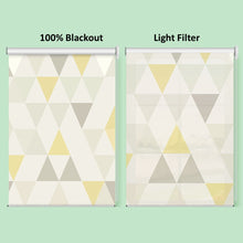 Load image into Gallery viewer, Contemporary Triangle Geometric Window Roller Shade