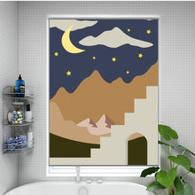 Load image into Gallery viewer, Santa Fe Adobe Vibes Print Theme Window Roller Shade