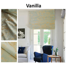 Load image into Gallery viewer, Velvet Linen Shinning Sheen Window Roman Shade