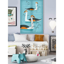 Load image into Gallery viewer, Calming Ducks Swam Window Roller Shade