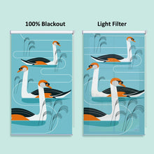 Load image into Gallery viewer, Calming Ducks Swam Window Roller Shade