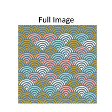 Load image into Gallery viewer, Japanese Geometric Seamless Linen Window Roman Shade