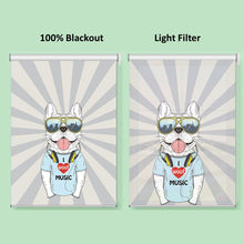 Load image into Gallery viewer, Frenchie French Bulldog Window Roller Shade
