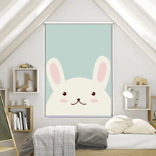 Load image into Gallery viewer, Bunny Rabbit Nursery Kid Room Window Roller Shade