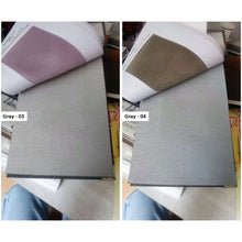 Load image into Gallery viewer, Shade of Gray Linen Window Roman Shade