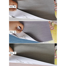 Load image into Gallery viewer, Shade of Gray Linen Window Roman Shade