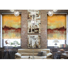 Load image into Gallery viewer, Abstract Art Yellow Copper Painting Window Roller Shade
