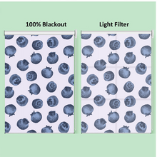 Load image into Gallery viewer, Blueberry Berries Fruits Window Roller Shade