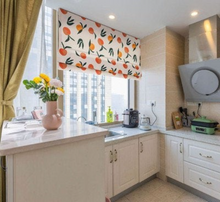 Load image into Gallery viewer, Sweet Peaches Print Spring Theme Window Roman Shade