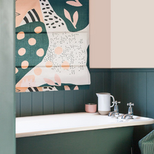 Load image into Gallery viewer, Contemporary Pastel Pattern Window Roman Shade