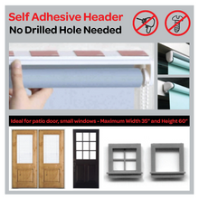 Load image into Gallery viewer, Hand Painted Lemon Window Roller Shade