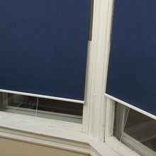 Load image into Gallery viewer, Plain Navy Blue Roller Shade