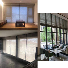 Load image into Gallery viewer, Natural Jute Ramie Zen Sustainable Window Roman Shade