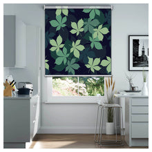 Load image into Gallery viewer, Botanical Leaf Print Window Roller Shade