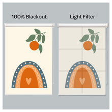 Load image into Gallery viewer, Rainbow Boho Design Print Theme Window Roller Shade