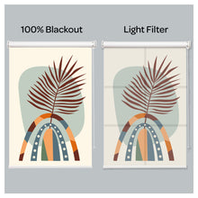 Load image into Gallery viewer, Rainbow Boho Design Print Theme Window Roller Shade