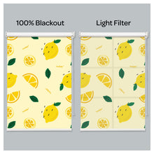 Load image into Gallery viewer, Lemon Pattern Print Window Roller Shade