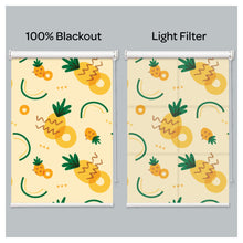 Load image into Gallery viewer, Pineapple Ananas Fruits Window Roller Shade