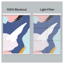 Load image into Gallery viewer, Waves Organic Mid Century Modern Abstract Window Roller Shade