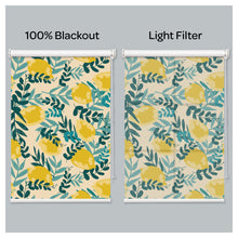 Load image into Gallery viewer, Mid CenturyLemon Tree Plant Print Window Roller Shade