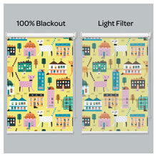 Load image into Gallery viewer, Cat Kitty Castle Nursery Theme Window Roller Shade