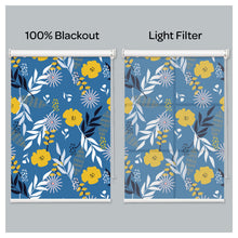Load image into Gallery viewer, Flora Flower Botanical Plant Print Window Roller Shade
