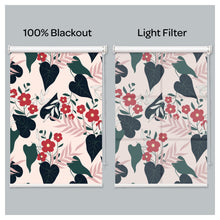Load image into Gallery viewer, Botanical Garden Flower Pattern Window Roller Shade