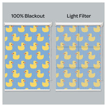 Load image into Gallery viewer, Yellow Duck Nursery Kid Room Window Roller Shade