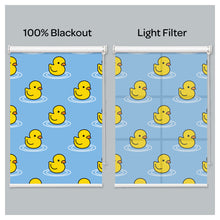 Load image into Gallery viewer, Yellow Duckies Nursery Kid Room Window Roller Shade