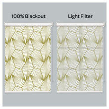 Load image into Gallery viewer, Mid Century Geometries Window Roller Shade